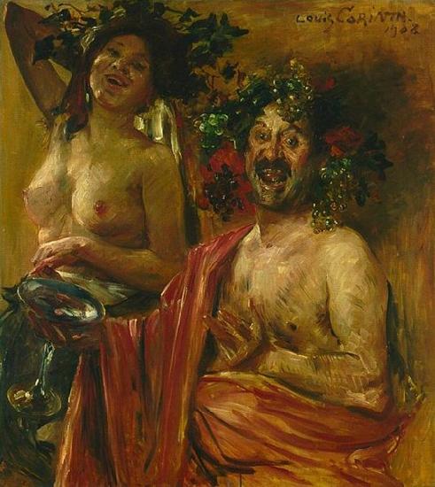 Lovis Corinth Bacchantenpaar